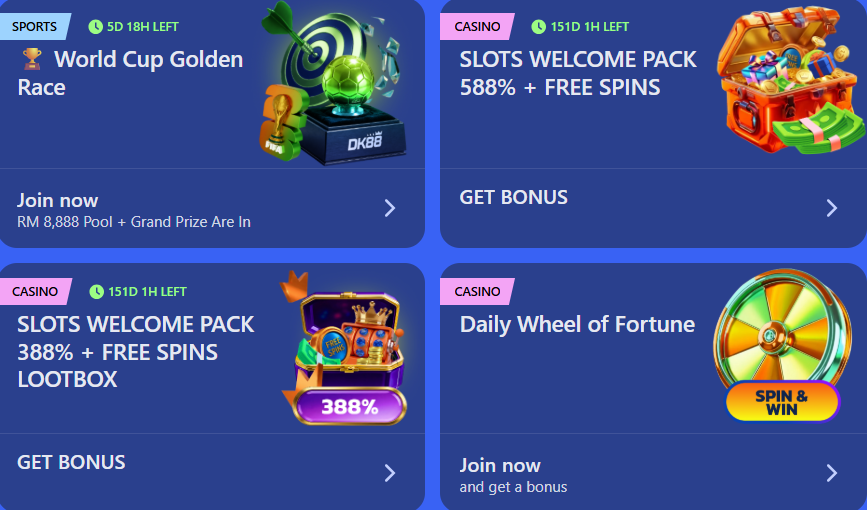 DK88 bonus coins illustration