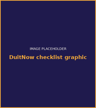 DuitNow deposit checklist