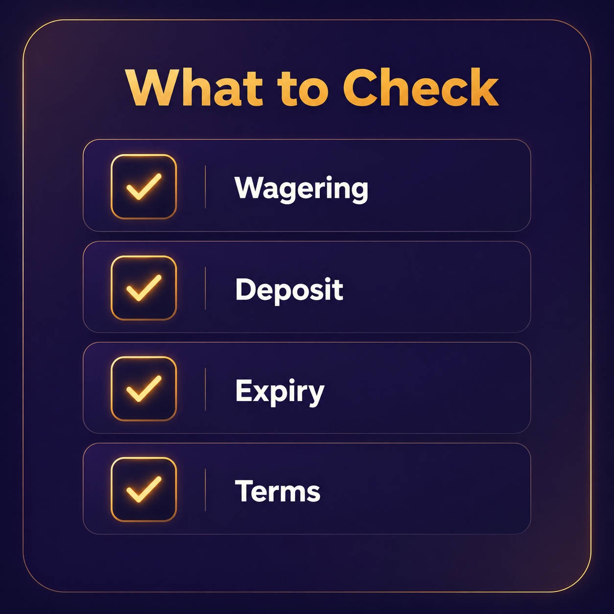 Free credit offer checklist